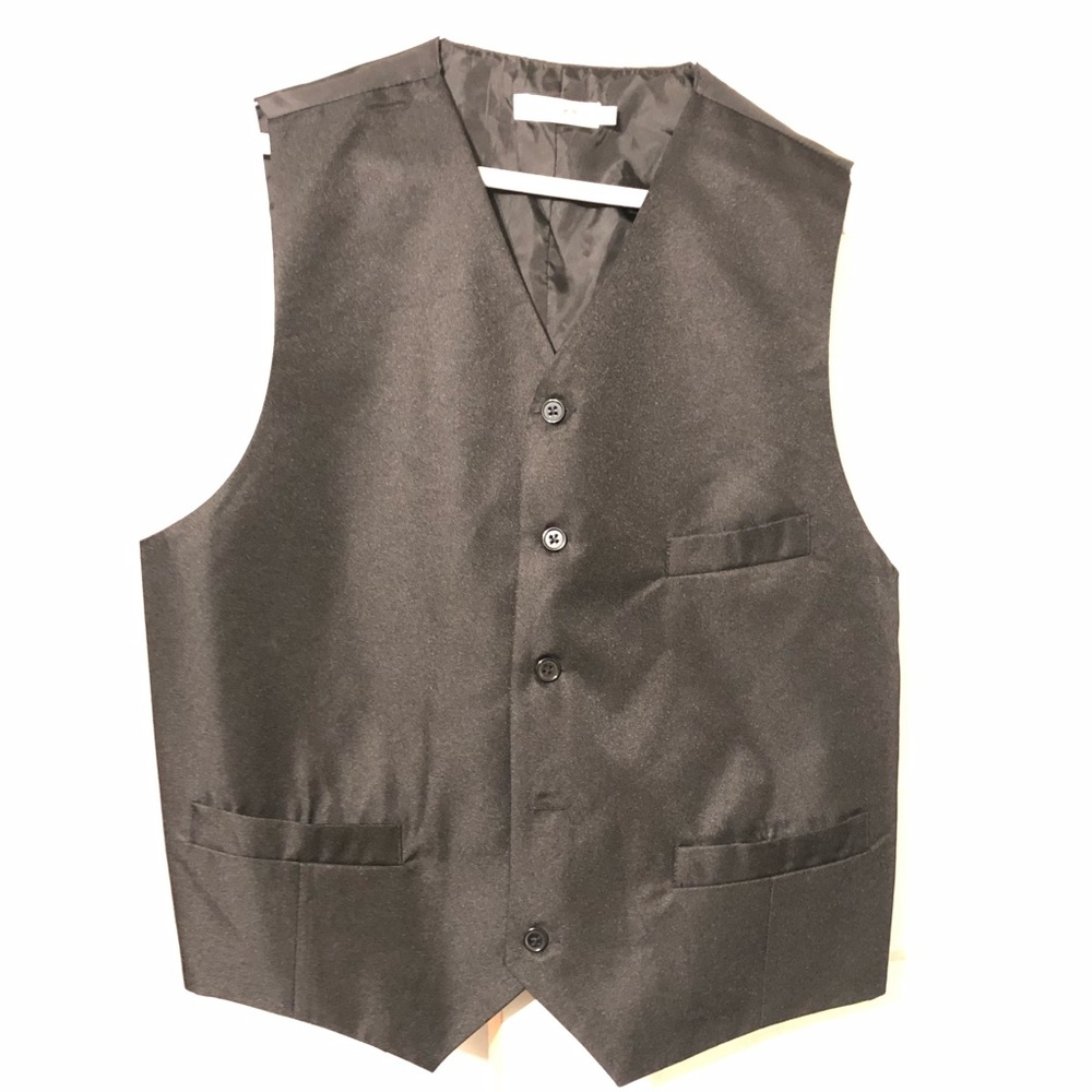 Pierre Cardin tuxedo vest black